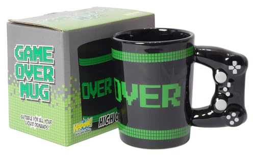 Retro Gaming Controller Mug - Shaped Cup Present for Gamer Gift Boxed Christmas