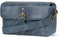 MegaGear Torres Genuine Leather Camera Messenger Bag for Mirrorless, Instant and DSLR Cameras MG1333,Blue