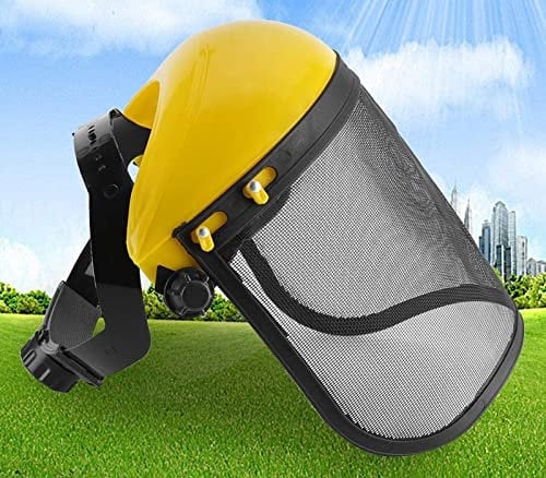 Visiera a Rete Protettiva Casco di Sicurezza con Protezione Integrale 04374