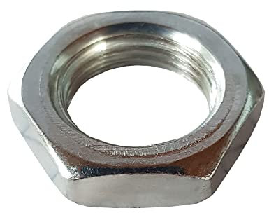 10x Sechskantmutter M13x1 ISO-Feingewinde DIN 13-5 – verzinkt – SW19 H5mm - Gewindemutter