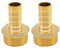 YDHfdc 2 Piezas Barb Conector Latón de Púas Conector de Acoplamiento Entronque Manguera G3/4x14mm para Tuberías de Agua, Combustible y Aire