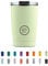 Cool Bottles - Vaso Térmico de Acero Inoxidable 330 ml - Pastel Green - Tapa Hermética - Vaso para Café - Bebidas Frías 10 horas y Calientes 5 horas - Libre de BPA