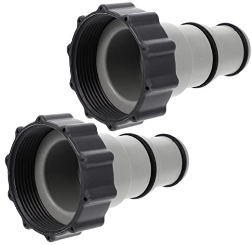 OFFSCH 2stücke Ersatzschlauchadapter Für Poolpumpen Gewindeanschluss Für Schläuche Installieren Aus Langlebigem Material Für Filterpumpen Und Tauchpumpen