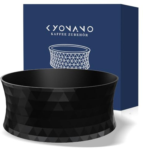 KYONANO Dosierring 58mm, Kaffee-Dosierring, Espressofilter, Espresso-Werkzeug. Kaffeezubehör für Baristas, Zuhause, Café, kompatibel mit 58-mm-Kaffeekanne