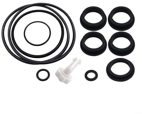 HOHOVYVY 25013 Joint torique de rechange avec kit de valve de purge pour pompes à filtre à sable Intex, joints toriques de piscine, joints toriques de rechange pour pompe à filtre de piscine, joints