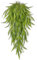 YMIFEEY Planta colgante artificial, helecho artificial, 105 cm, plantas colgantes artificiales, hojas verdes, plantas verdes falsas, plantas de plástico colgantes para interior, exterior, decoración