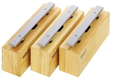 Betzold Musik - Satz mit 3 Bass-Klangbausteinen und 3 Schlägeln - Kinder Schule lernen Musikinstrumente Instrumente Klang Bausteine Gestimmte Musikunterricht Musikschule Musikraum