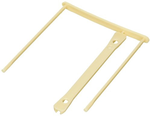 Fast Lot de 50 Relieurs d'Archives en Plastiques Beige pour Documents Standards