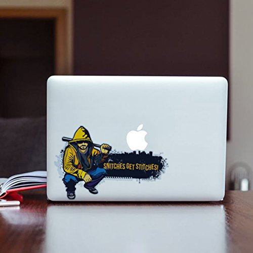 Banksy Vagabond Design Graffiti-Wandaufkleber, Vinyl, für Fenster, Auto, Laptop, mittelgroß