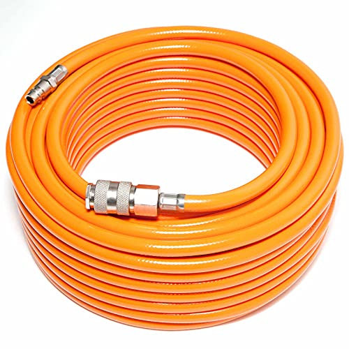 Druckluftschlauch 20 m 15 bar Luftschlauch Kupplung KFZ PVC Druckschlauch