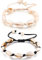 2 Stücke Natürliche Kauri Muschel Fußkettchen Muschel Häkeln Knöchel Fußkettchen Handgefertigte Boho Fußkettchen Schmuck Einstellbar Shell Korn Fußkettchen für Damen Mädchen Hawaii Strand Parteien