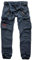 Surplus Raw Vintage Royal Traveler Slimmy Trousers, Royalblue, S