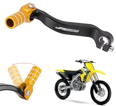 AnXin Pedal de palanca de cambios CNC para motocicleta RMZ450 RMZ 450 2008-2020 RMX450Z RMX 450Z 2010-2011 2017-2019 - Oro