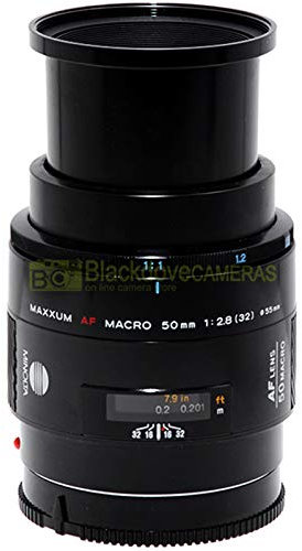 Minolta AF 50 mm f2,8 Macro 1:1 Objectif Close-up pour appareils photo Sony A-Mount