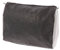 MoreThanHip Kelly Kosmetiktasche Schwarz/Grau - Leichte Kulturbeutel Damen und Herren Etui Starke Vegan Etui Waschtasche Frauen Make-up Tasche Kulturtasche