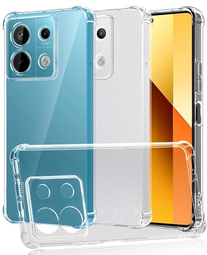 SineOrdo Cover Xiaomi Redmi Note 13 5G Custodia, Ultra Sottile Custodia Xiaomi Redmi Note 13 5G Cover Silicone TPU Case - Trasparente