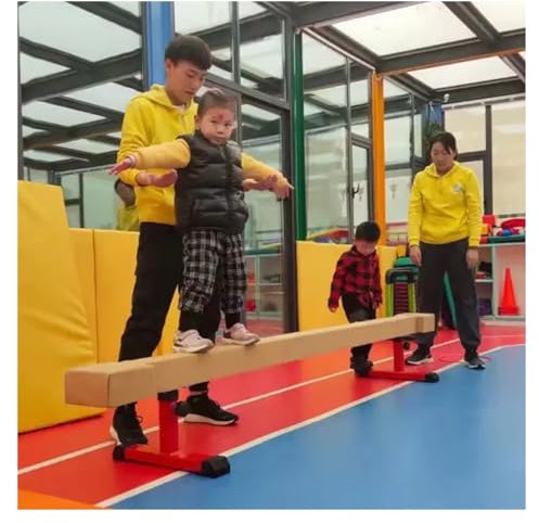 Schwebebalken Gymnastik Training Wildleder Schwebebalken, Profi Startseite Schwebebalken Gymnastik Ausrüstung, Kinder & Erwachsene Schwebebalken Mit Rutschfestem Bodenbelag, Für Wettkampftraining