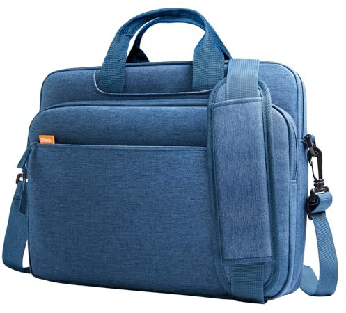 JETech 13 13,3 14 Pollici Laptop Borsa Custodia, Cover Sottile per Computer Compatibile con MacBook Air/Pro 13/14, Surface Book 13,5, HP Pavilion 14, Dell Inspiron 14 (Navy)