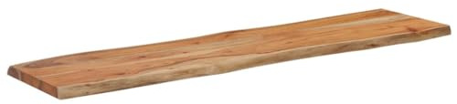 vidaXL Tischplatte 160x40x2,5cm Rechteckig Massivholz Akazie Baumkante