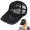 Sombrero de ventilador con energía solar,Sombrero con ventilador de energía solar - Gorra de camionero Gorra de béisbol | Sombrero de playa transpirable con ventilador, protección UV, sombreros con en
