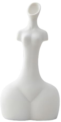 Moderne Keramikvase, moderne Blumenvase, Desktop Ästhetik - Minimalistischer Tischkörper Gartenskulptur abstrakte Kunst Mittelstück Esstisch Couchtisch