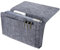 Acooruiteng Bedside Storage Pocket Bedside Organiser Anti-Slip Felt Hanging Organizer Bag Bed Storage Pocket Bedside Caddy for Bed Sofa for Books Glasses Phone Remote Accessories Dark Grey