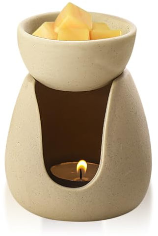 FYting Duftlampe für ätherische öle,Duftlampe Teelicht,Keramik Diffusor für ätherische Öle, Aromatherapie Ofen, Kerzenlampe, Kerzenhalter Für Halloween, Weihnachten, Geburtstag