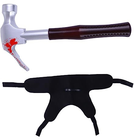 Milisten Lightweight Cat Dog Harness Halloween Pet Vest Hammer Prop for Small Animals