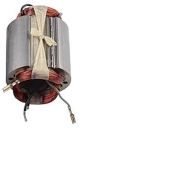 JINFOLI AC220-240V Rotor Anker, for Hitachi, G10SS G10SS2 G13SS G13SS2 Winkelschleifer Anker Anker Stator Ersatzzubehör Anker-Rotor-Anker(Black Armature)