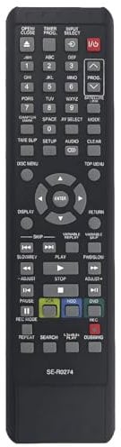 SE-R0274 Ersatz-Fernbedienung für DVD-Videorecorder Player RD-XV47KB RD-XV47KE RD-XV47KF RD-XV47KTE RDXV47KB RDXV47KE RDXV47KF RDXV47KTE