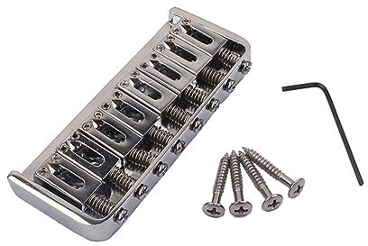 SUPVOX 8 Corde Bridge lire a otto corde chitarra ponte per basso elettrico