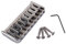 SUPVOX 8 Corde Bridge lire a otto corde chitarra ponte per basso elettrico