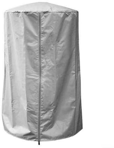 Cubierta protectora para calentador exterior fabricada con tela Oxford 210D para defensa contra el clima duro (gris)