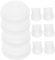 1Set Duckbill Valves Diaphragm for Breast Pumps Leak Silicone Parts Compatible with Momcozy Washable Accessories for Comfortable Pumping Flange Inserts