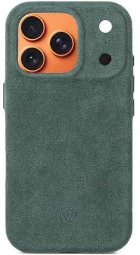 GOOD WILHELM iPhone 17 Pro Hülle Alcantara Premium Case Handmade | Handyhülle, geschützter Kameraausschnitt, extra dünn, samtweiche Haptik, rundumschutz, handgefertigt
