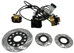 Bremse System Assy Sattel Zylinder Disc for 150CC 150 KD150BRKIT Gehen Kart