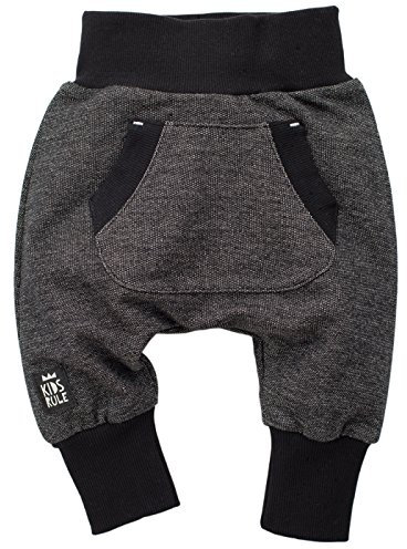 Pinokio Baby - Jungen rompertje wild Boy Casual Pants, Schwarz, 98 EU
