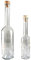 Euroshopping 10 x 200 ml Bottiglie di Vetro vuote con Tappo siliconico bottigliette per liquore Limoncello digestivo