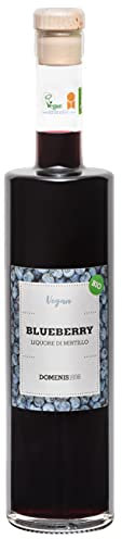 DOMENIS1898 - VEGAN BLUEBERRY - liquore vegano al mirtillo 17% vol. bottiglia da 50 cl