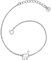 GLANZSTÜCKE MÜNCHEN Damen-Armband Alpaka Sterling Silber 17 + 3 cm - Freundschaftsarmband Armkettchen Lama Arm-Schmuck