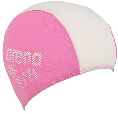 Arena Polyester II Kids, Cuffia in Tessuto Unisex Adulto, Pink, Taglia Unica