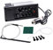 Micro guitare acoustique, classique et folk, égaliseur professionnel 4 bandes, boîtier de batterie inclus, Égaliseur de micro pour guitare, Noir, 01