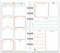 SinnWunder® Premium Kalendereinlagen 2026 - Wochen-Kalender - 1 Woche 2 Seiten - Größe Personal - Filofax-Lochung