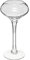 Atmosphera - Photophore sur pied - verre - H30 cm