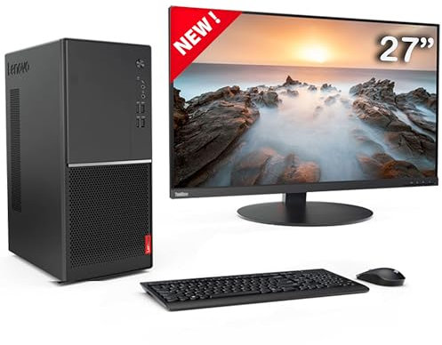 Computer Fisso Ricondizionato Desktop Completo ALL in one Windows 11 PRO Office 19 HDMI CPU i5 Ram 16 GB SSD 512 NVME + HDD 500 GB Monitor 27 NEW KEY WIFI (RIcondizionato)