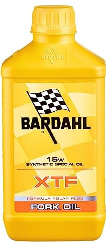 BARDAHL XTF FORK OIL, Olio Sintetico Per Forcelle, Confezione da 1 Litro (SAE 15W)