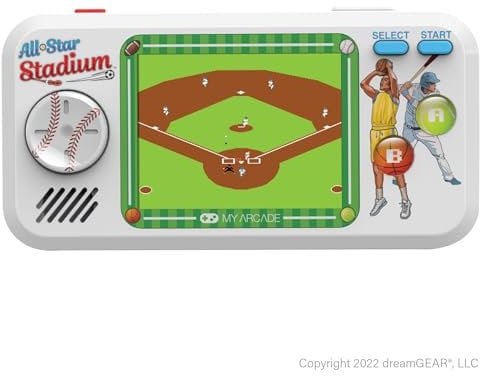 My Arcade - Pocket Player All-Star Stadium - Console de Jeu Portable - 307 Jeux en 1