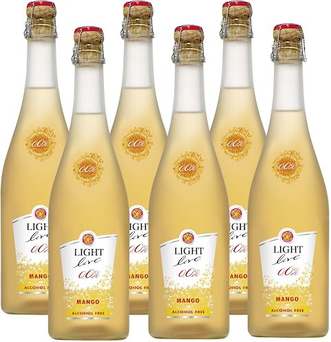 LIGHT live alkoholfrei 0,0% Sparkling Mango (6 x 0,75 l)