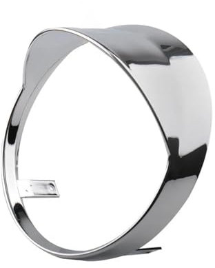 Motorrad-Lampenschirm Für Vespa Für GTS300 Für HPE 2020 2021 2022 Motorrad Roller Scheinwerfer Abdeckung Chrom Überzug Scheinwerfer Trim Ring Scheinwerferschutz