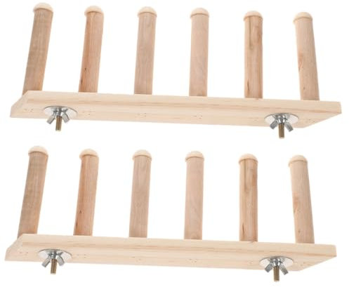 Ipetboom 2stücke Holz Katzen Wandregal Treppe Wandmontierte Katzenmöbel Für Kätzchen Und Erwachsene Für Indoor-Katzen Und Sicher Aus Hochwertigem Naturholz